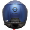Casque Schuberth C5 Bleu mat vue de dos Casque Schuberth C5 Bleu mat VUE DE DOS