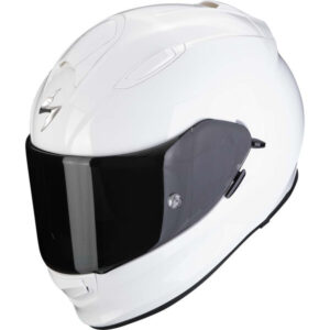 Casque Scorpion Exo 491 - Taille L (Tour de tête : 59-60 cm), BLANC