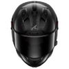CASQUE SHARK AERON NOIR CARBONE VU DE DEVANT