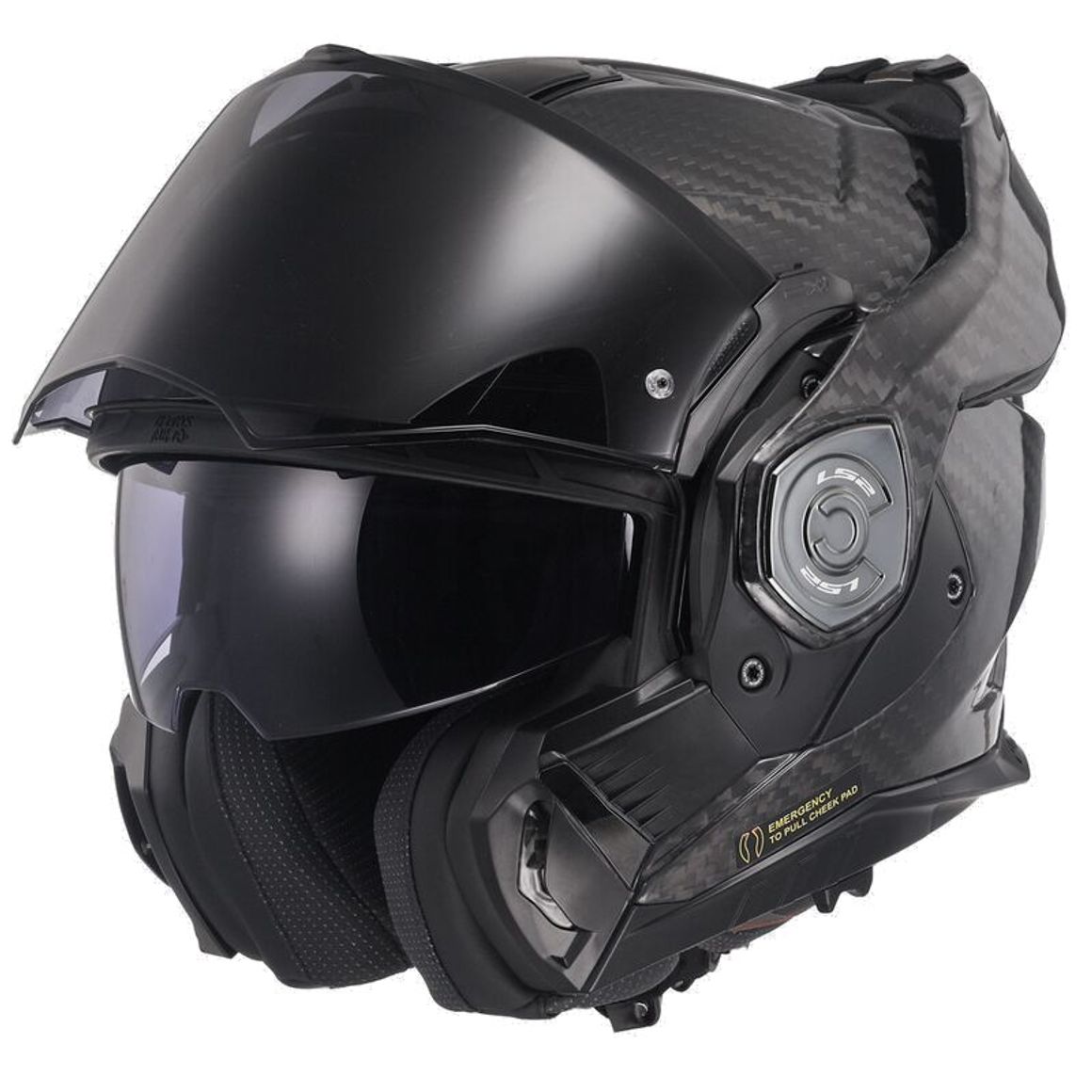 Casque Ls2 ADVANT X CARBONE NOIR MAT