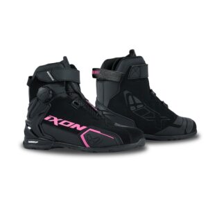 Baskets Ixon Bull 2 Femme noir Fushia