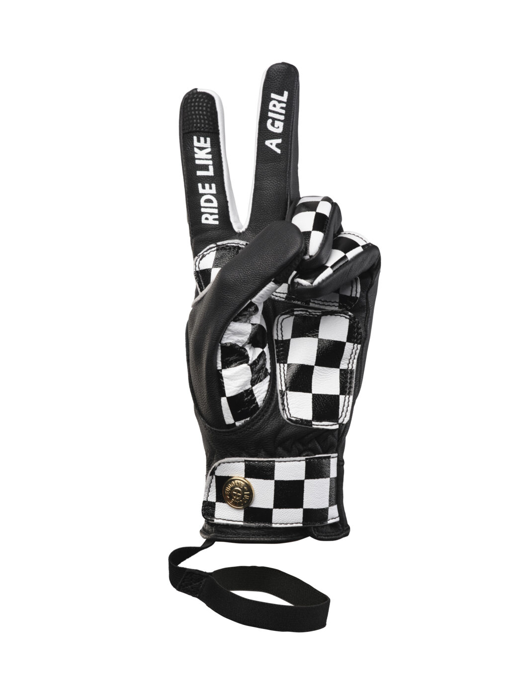 GANTS EUDOXIE NORI ET BLANC