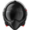 Casque Roof Alpha noir brillant