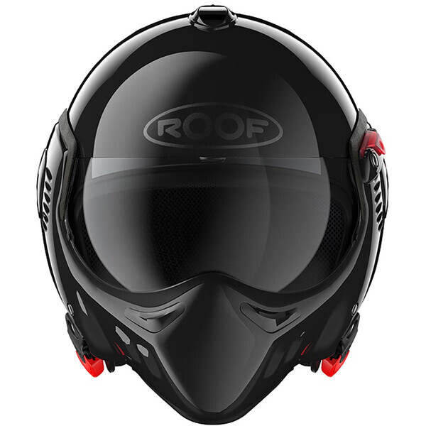 Casque Roof Alpha noir brillant