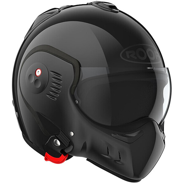 Casque Roof Alpha noir brillant