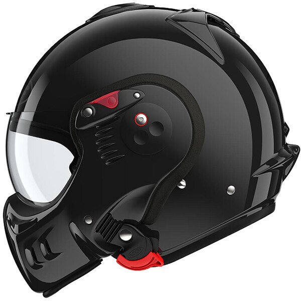 Casque Roof Alpha noir brillant