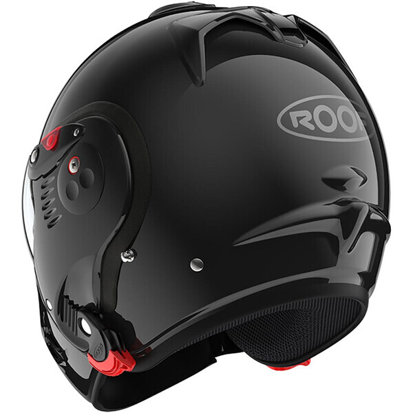 Casque Roof Alpha noir brillant
