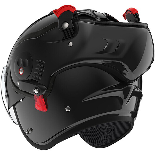 Casque Roof Alpha noir brillant