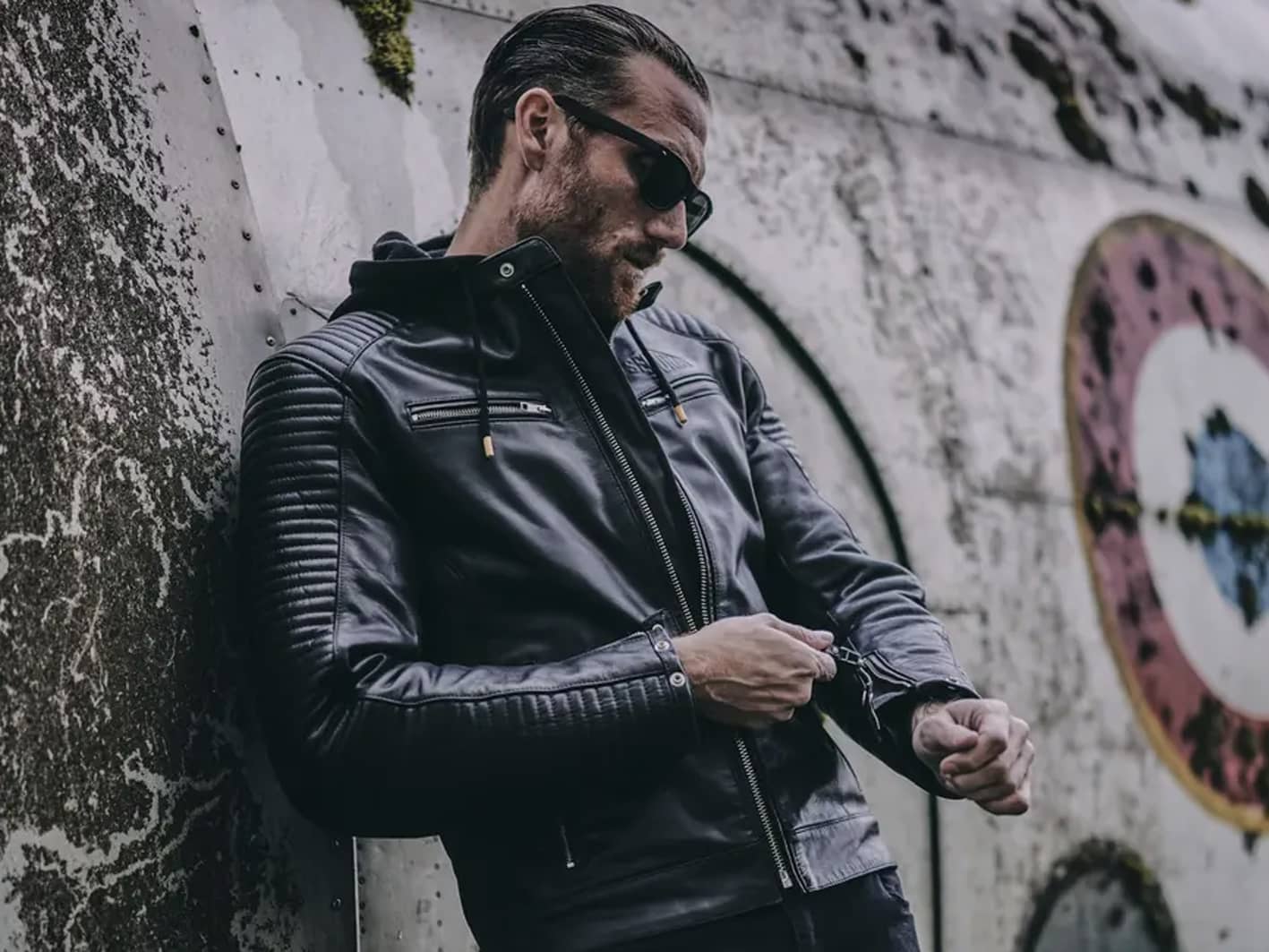 Blouson en cuir Segura