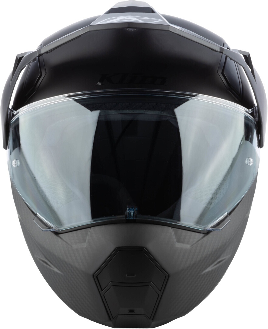 Casque Klim X1 Alpha noir.