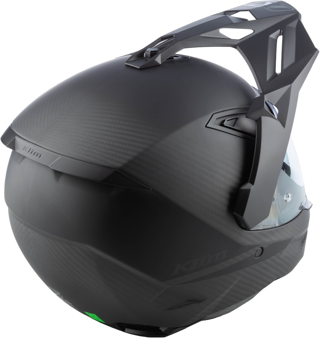 Casque Klim X1 Alpha noir.