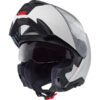 Casque Schuberth Concept Blanc en position ouvert