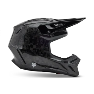 Casque V3 RS Carbon Solid Fox NOIR VERNIS