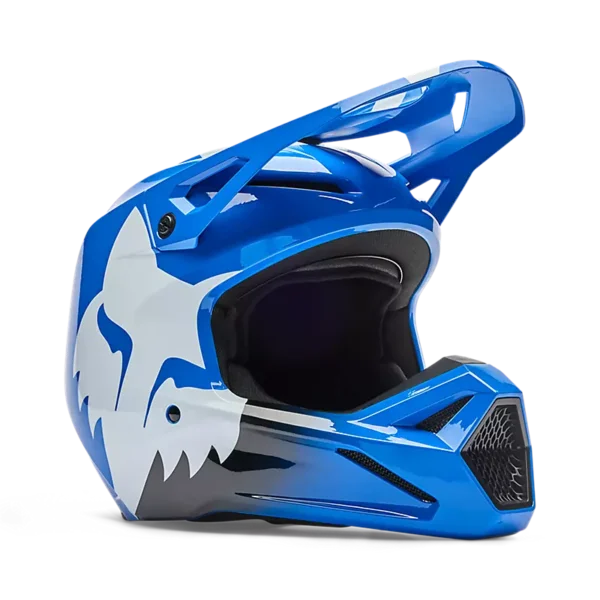 Casque Fox V1 Solid Noir Brillant – Taille L, Avec Mips, Coque Polycarbonate/ABS