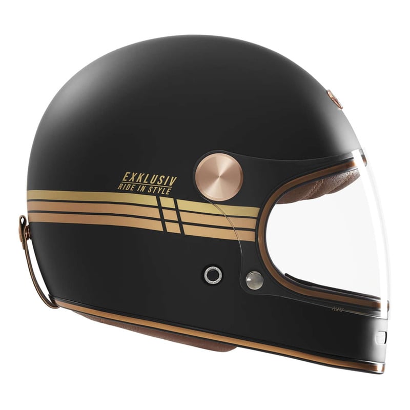 Casque Exklusiv DUKE 2 Noir mat Bronze