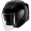 Casque Shark Jet Skwal noir vernis Casque Shark Jet Skwal Noir Vernis