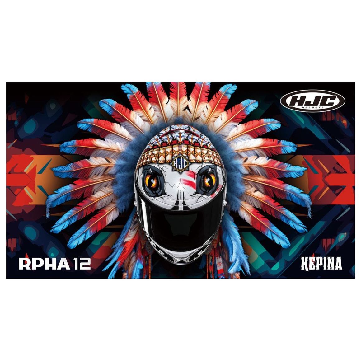 Casque HJC RPHA 12 SKULLY