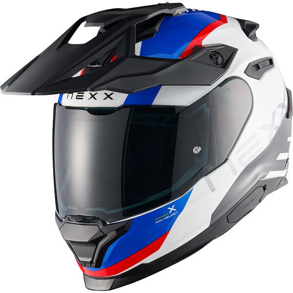 Casque Nexx Y Travel Bleu Blanc Rouge