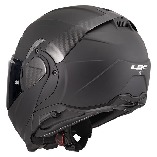 Casque Ls2 Advant II Solid Noir Mat 2 Casque Ls2 Advant II Solid Noir Mat