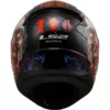 Casque Ls2 FF353 RAPID II ZOMBIE vue de dos