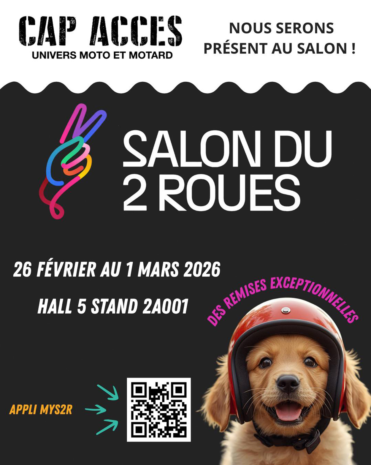 Salon de la moto 2026 Cap acces