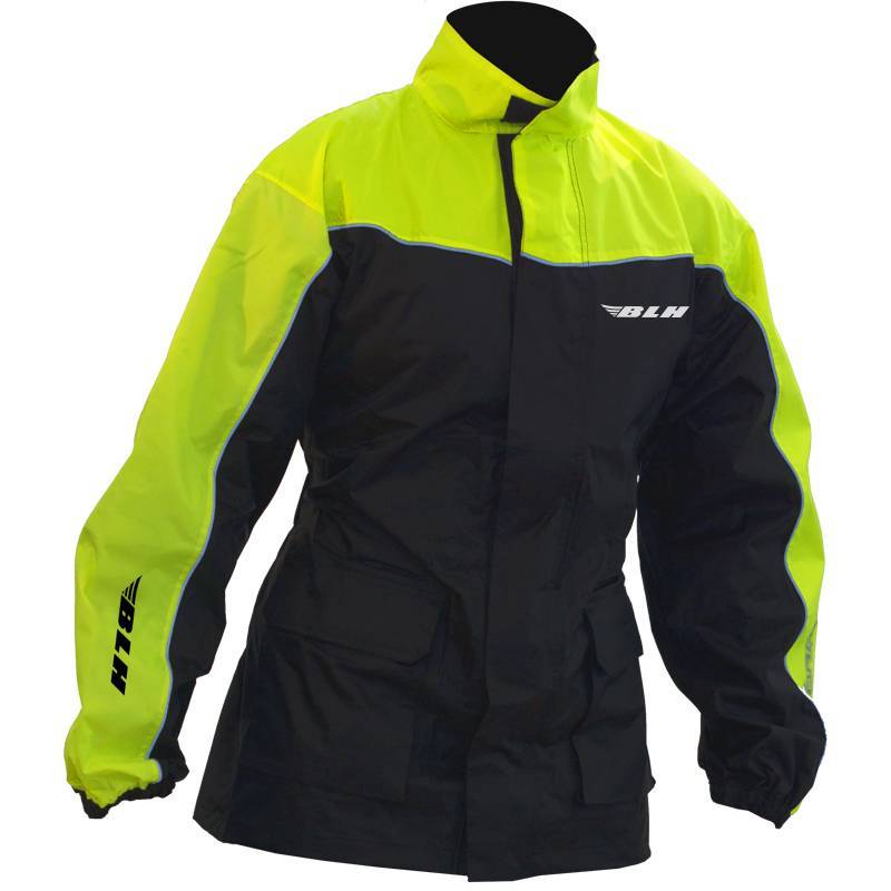 Veste de pluie BLH Bicolore Jaune Fluo