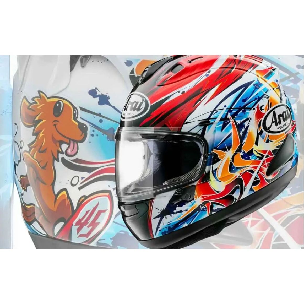 Casque Arai RX7-V EVO Evo Nagashima - Replica