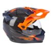 Casque Klim Krios Pro Echo noir orange