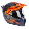 Casque Klim Krios Pro Echo noir orange