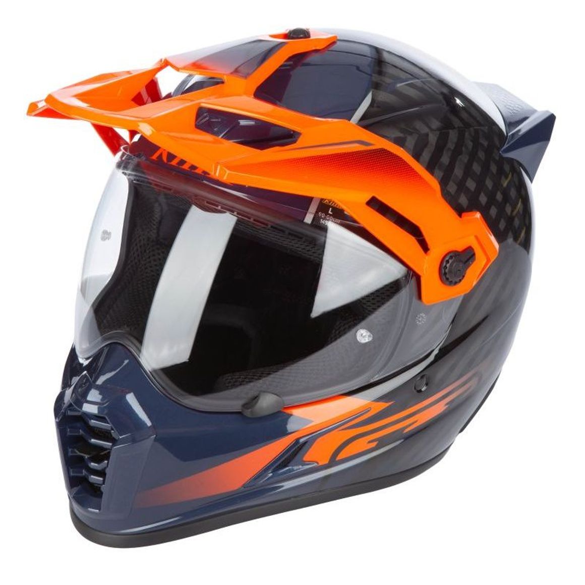 Casque Klim Krios Pro Echo noir orange