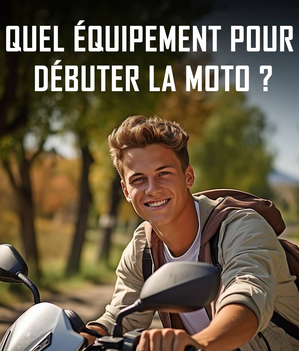 Quel equipement pour debuter la moto