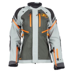 Veste Artemis 2026 pour femme - Asphalt - Ember Orange, LG