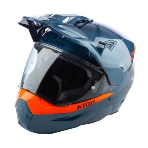 Casque Klim X1 Alpha - Gloss Concept Petrol - Strike Orange, XL