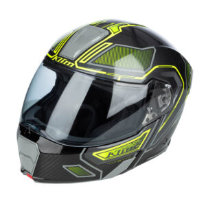 Casque Klim GT1 Expedition - Encrypted Gloss Asphalt - Hi-Vis, 2XL
