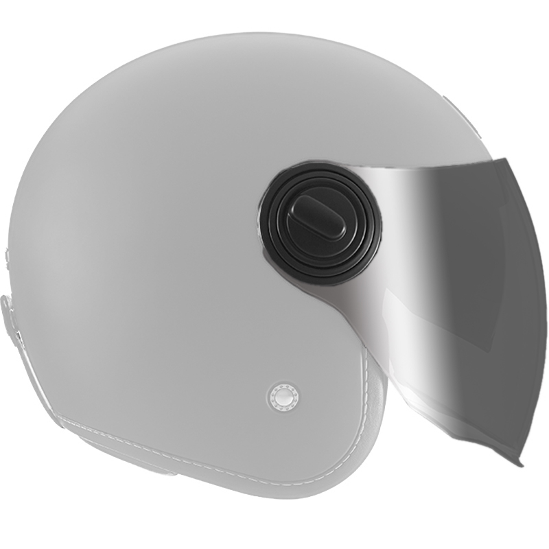 Visière Nox Heritage chrome