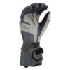 Gant long Badlands GTX - CE Certified - Monument Gray - Petrol - Klim - Cap Acces