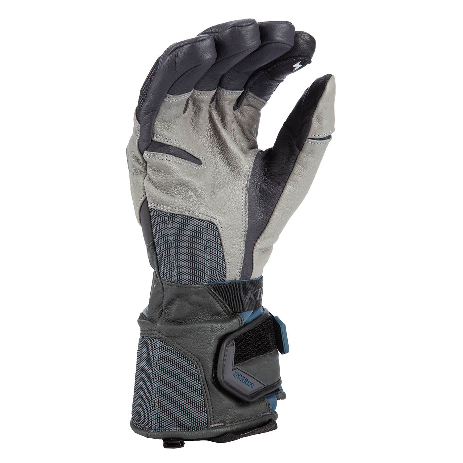 Gant long Badlands GTX - CE Certified - Monument Gray - Petrol - Klim - Cap Acces