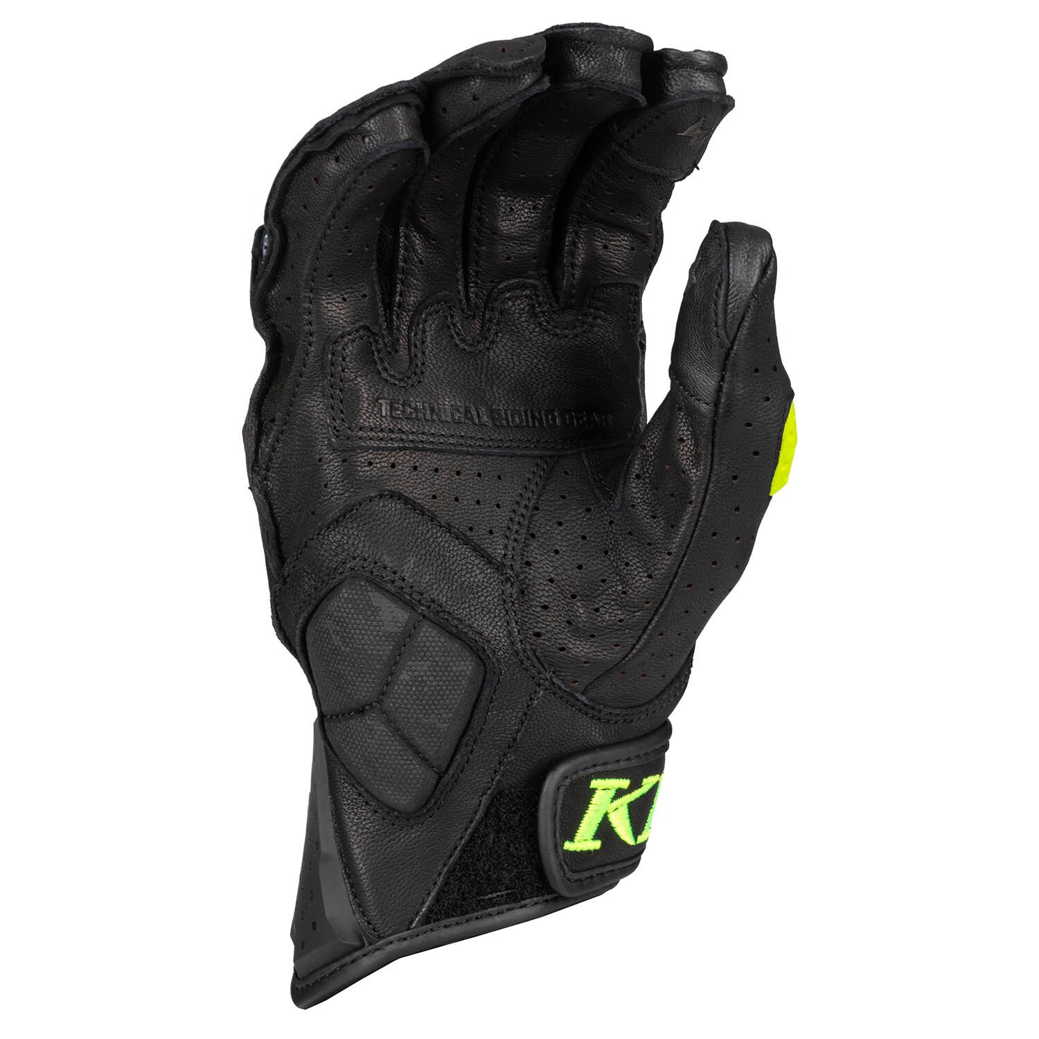 3924-003_Black - Hi-Vis_02 Gant court Badlands Aero Pro 2026 - Black - Hi-Vis - Klim - Cap Acces