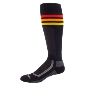 Chaussettes Klim Aggressor Vented - Gameday-Black-Fiery-Red-Ember-Orange - Klim - Cap Acces