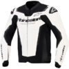 Blouson Alpinestars Force V2 LEATHER Blanc