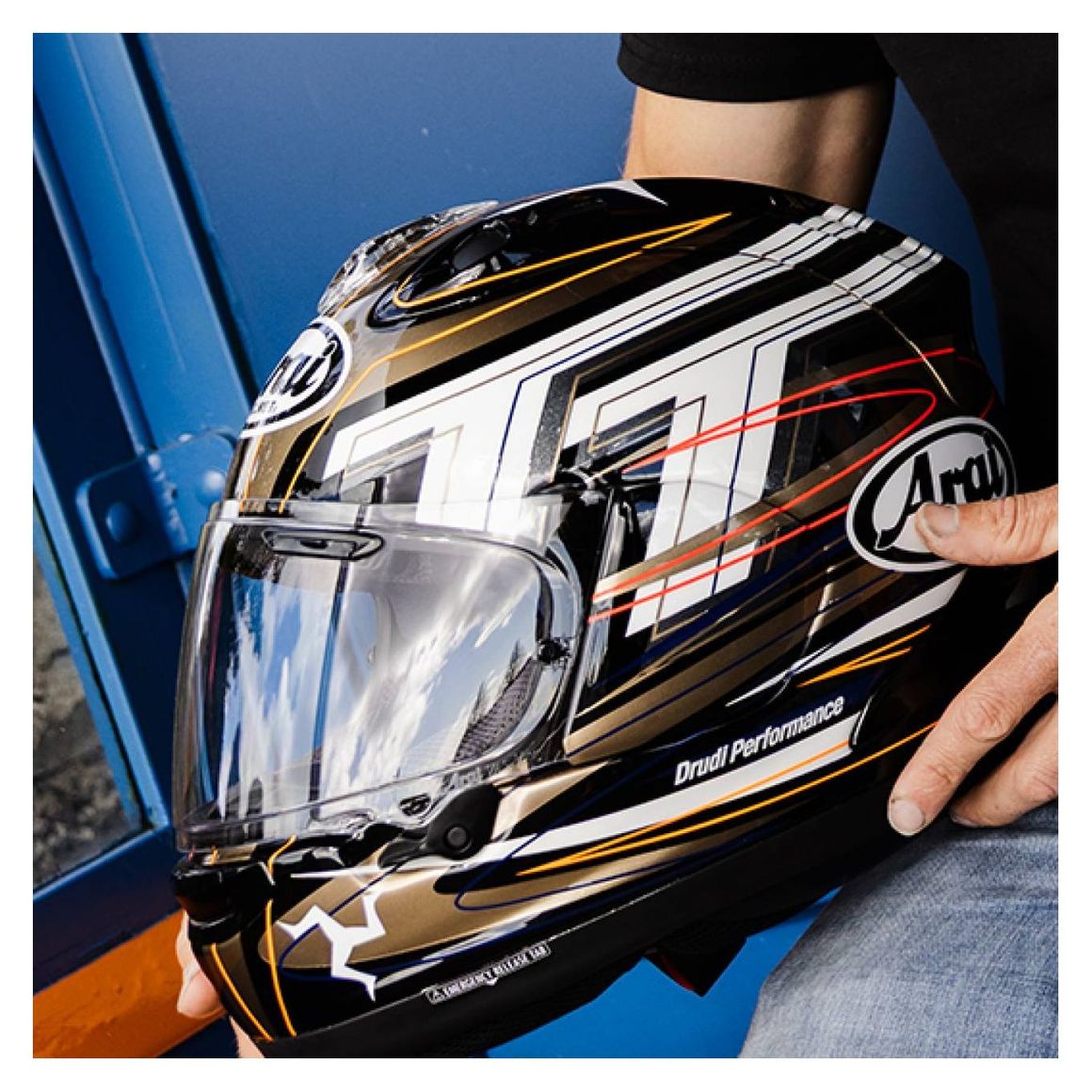 Casque Arai RX7-V EVO IOM TOURIST TROPHY 2026