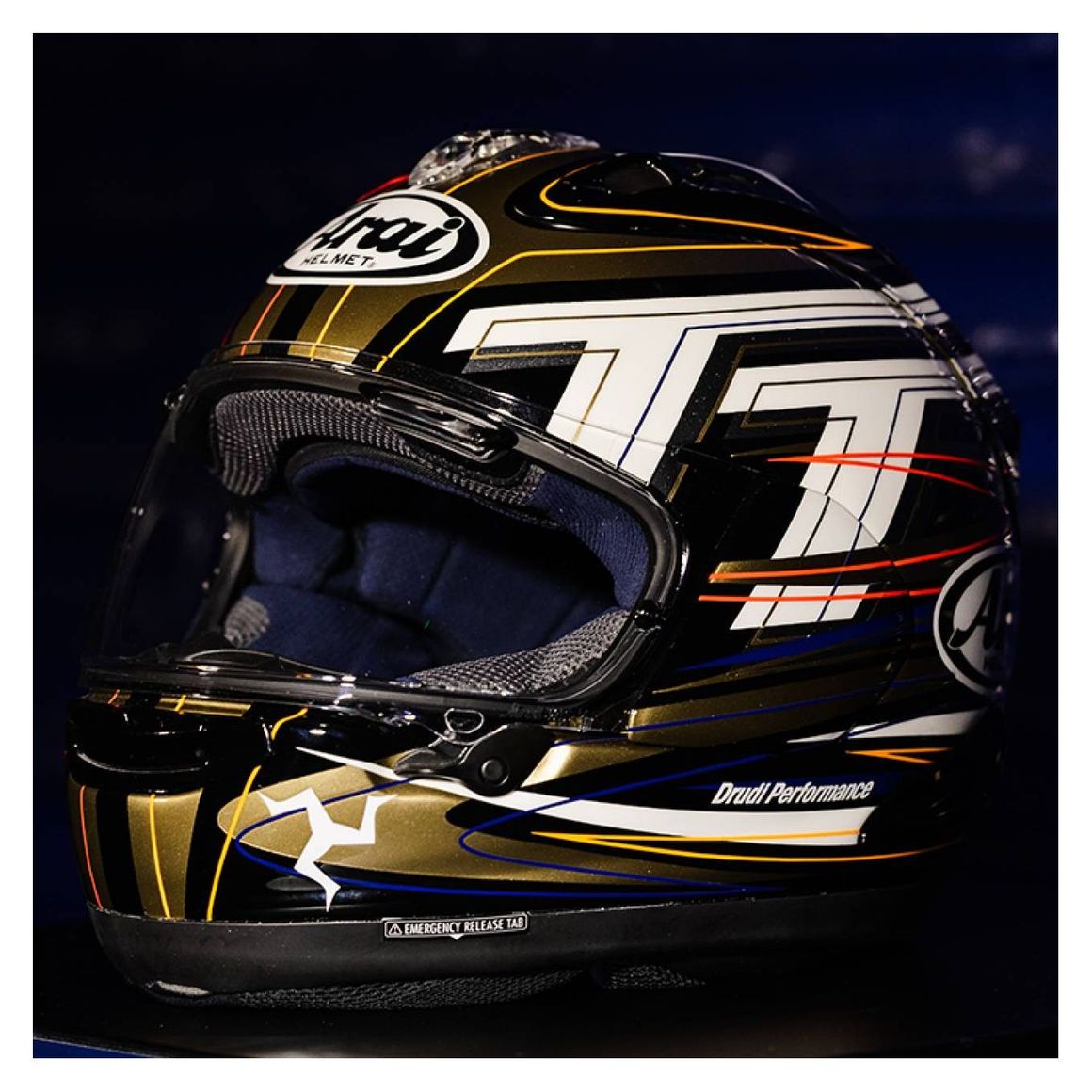 Casque Arai RX7-V EVO IOM TOURIST TROPHY 2026