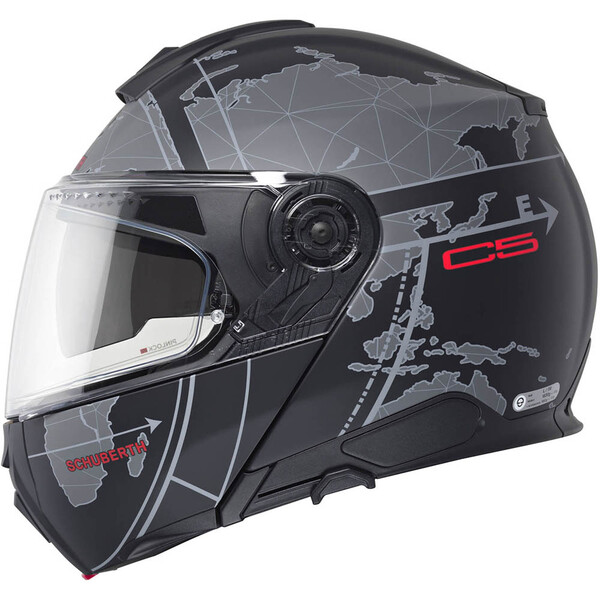 Casque Schuberth C5 Globe 3 Casque Schuberth C5 Globe Noir Gris