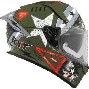 Casque KYT R2R MAX ASSAULT Army Green