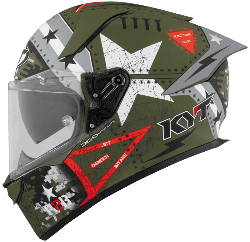 Casque KYT R2R MAX ASSAULT 3