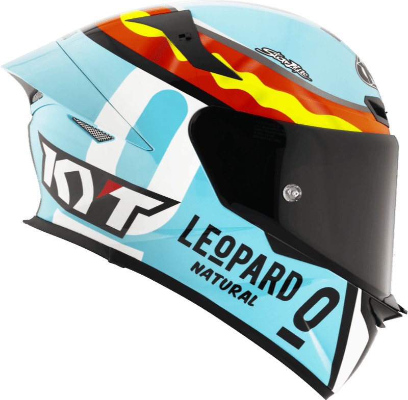 Casque KYT TT REVO Leopard Replica