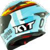 Casque KYT TT REVO Leopard Replica