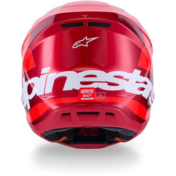 Casque Alpinestars SM7 Core Rouge
