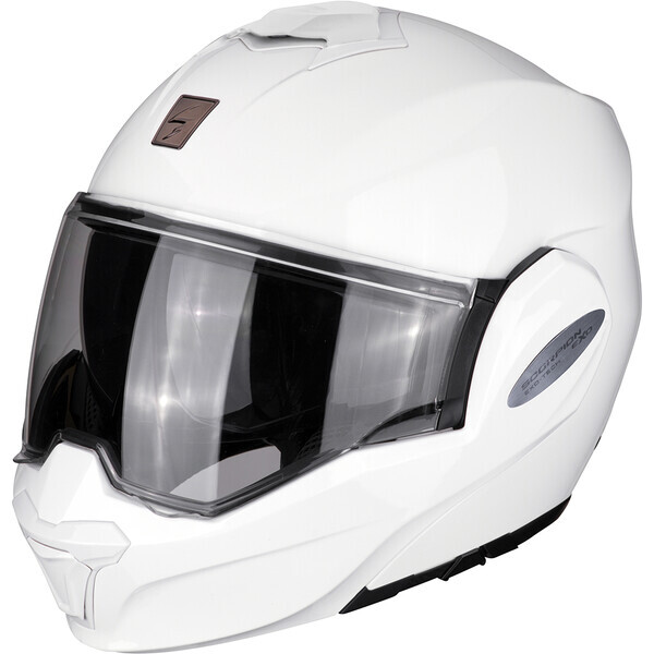 Casque Scorpion EXO-TECH EVO Blanc Casque Scorpion EXO-TECH EVO blanc
