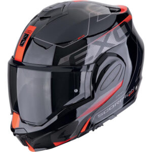 Casque Scorpion EXO-TECH EVO Traveller - S, ROUGE